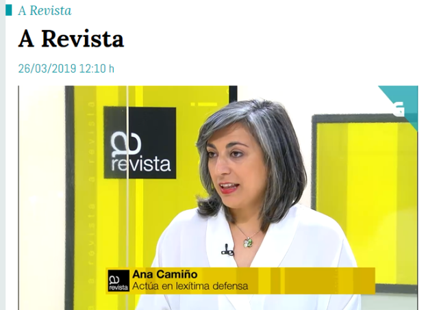 A Revista, TVG, 26-03-2019
