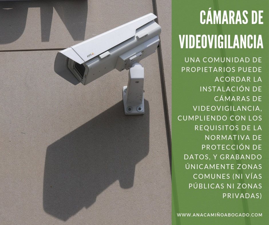 Cámaras de videovigilancia, su uso y protección de datos de las personas