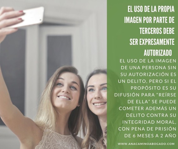 imagen integridad moral uso de imagen propia