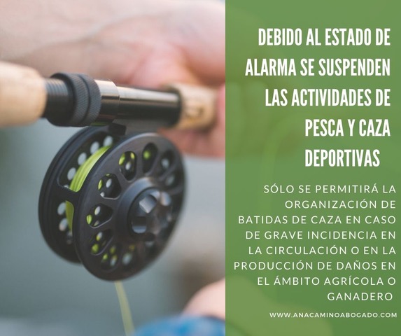estado alarma pesca suspensión derechos estado de alarma