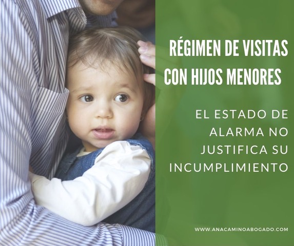regimen visitas coronavirus2 Régimen de visitas y estado de alarma