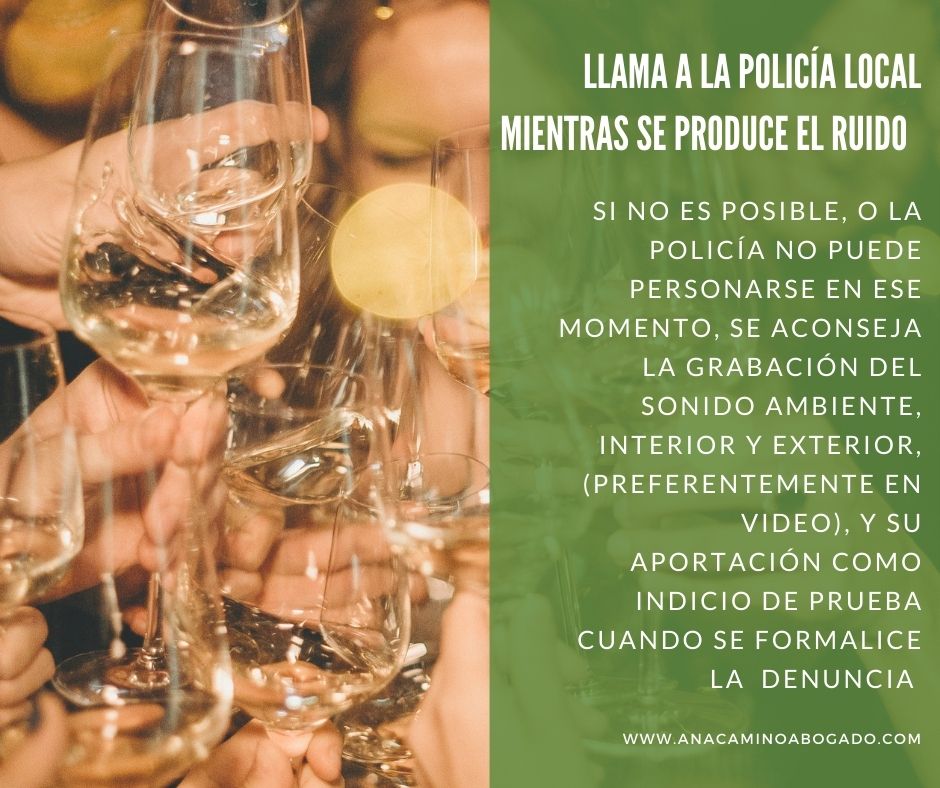 Ruido en casa, defensa jurídica Ruido en casa, defensa jurídica