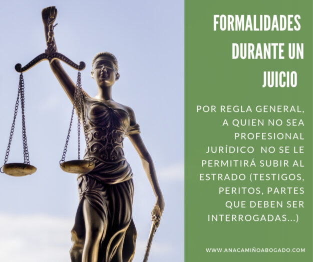 formalidades juicio 2 testigo en juicio